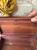 VINTAGE LANE WOODEN KEEPSAKE BOX #2