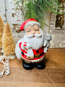 VINTAGE SANTA CLAUS STATUETTE