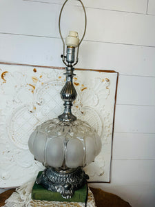 XXL ORNATE MID CENTURY HOLLYWOOD REGENCY LAMP