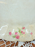 VINTAGE ROSE CRAZED IRONSTONE PLATTER