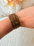 VINTAGE COPPER CUFF BRACELET