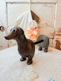VINTAGE DACHSHUND PAPER TOWEL HOLDER