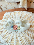 LOVE SWANS PORCELAIN FIGURINE
