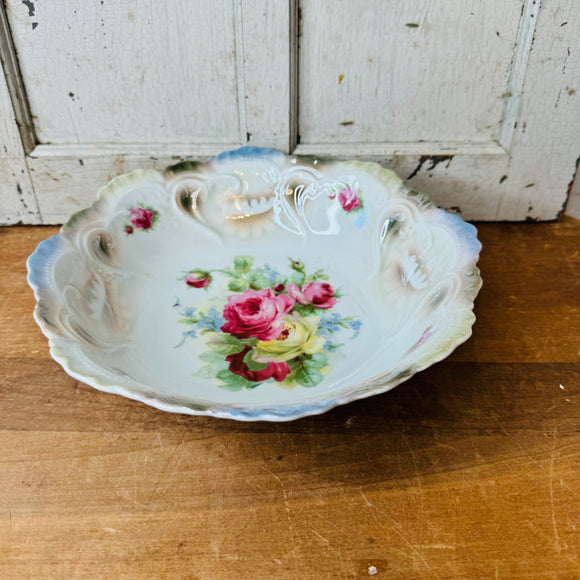 GERMANY HANDPAINTED VINTAGE DISH