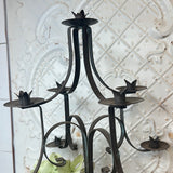 VINTAGE FLORAL SCROLLY ORNATE CANDELABRA