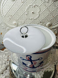 VINTAGE PATRIOTIC ANCHOR ICE BUCKET