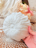 VINTAGE MILK GLASS FLOWER BOWL