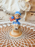 VINTAGE PORCELAIN AMERICANA BELL