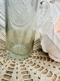 ANTIQUE GLASS SKINNY MILK BOTTLE