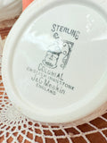 RARE IRONSTONE VINTAGE SUGAR BOWL AND CREAMER SET