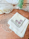 LOT OF VINTAGE LINENS - PINKS