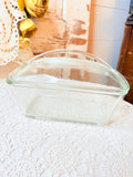 VINTAGE XLARGE GLASS LOAF PAN FRIDGIE
