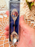 VINTAGE SILVER PLATED ENGLAND SPOON