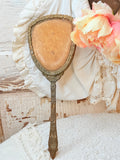 ANTIQUE HAND MIRROR DETAILED