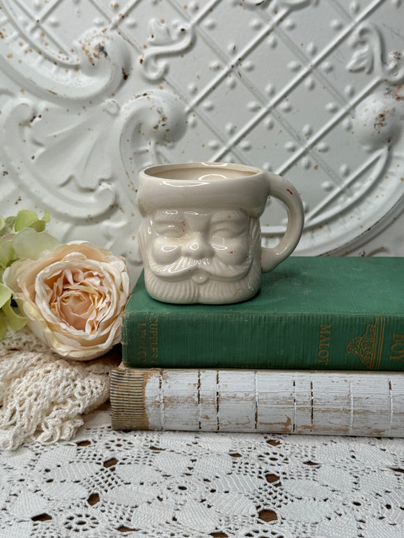 ANTIQUE COLLECTIBLE SANTA MUG #3