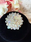 VINTAGE AURORA BOREALIS BROOCH