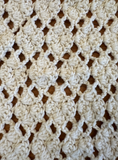 VINTAGE HAND CROCHETED BLANKET - GORGEOUS