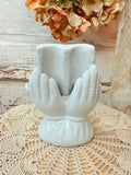 PRAYING HANDS VINTAGE STATUETTE