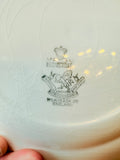 SET OF 2 IRONSTONE WHEAT PATTERN LUNCH PLATES WILKINSON - 2 SETS AVAILABLE