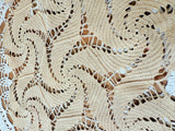 ANTIQUE VINTAGE SWIRL ECRU RUNNER