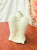 VINTAGE ANGEL ORNAMENT WITH GOLD ACCENTS