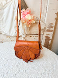 VINTAGE LEATHER ORNATE PURSE