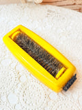 VINTAGE YELLOW ASPIRAL VACUUM BRUSH