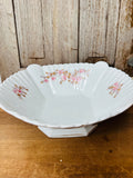 JAPAN CHERRY BLOSSOM LARGE FOOTED BOWL VINTAGE