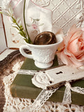 VINTAGE VIGNETTE BUNDLE - SMALL MILK GLASS