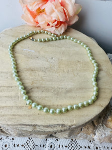 AUTHENTIC CULTURED RARE ANTIQUE PEARL NECKLACE. GORGEOUS