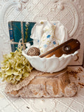 VINTAGE VIGNETTE BUNDLE - EXTRA LARGE MILK GLASS