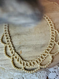 ANTIQUE SCALLOPED STRAND PEARL NECKLACE