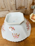 JAPAN CHERRY BLOSSOM LARGE FOOTED BOWL VINTAGE