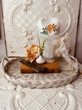 VINTAGE VIGNETTE BUNDLE - LARGE MILK GLASS