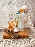 VINTAGE VIGNETTE BUNDLE - LARGE MILK GLASS