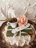 VINTAGE VIGNETTE BUNDLE - SMALL MILK GLASS