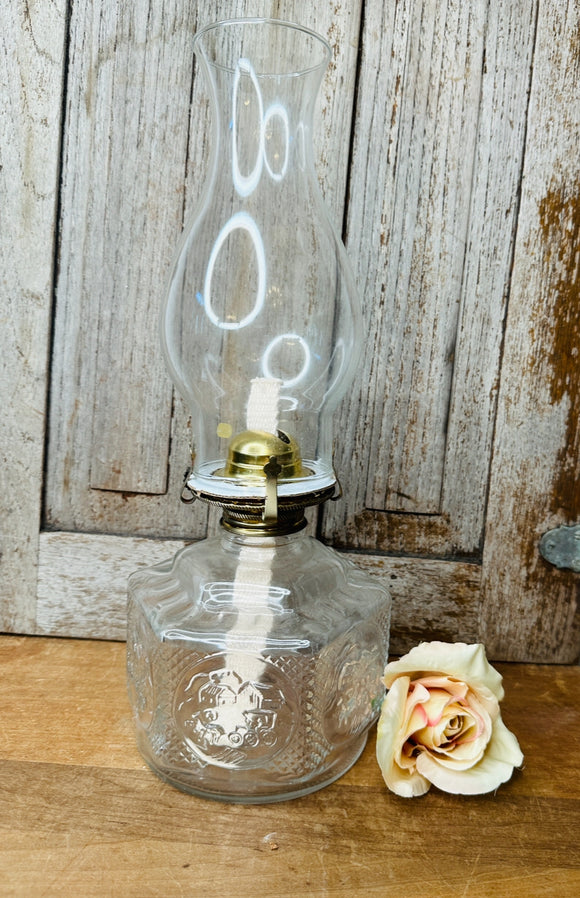 VINTAGE DETAILED NEW OLD STOCK HURRICANE LANTERN