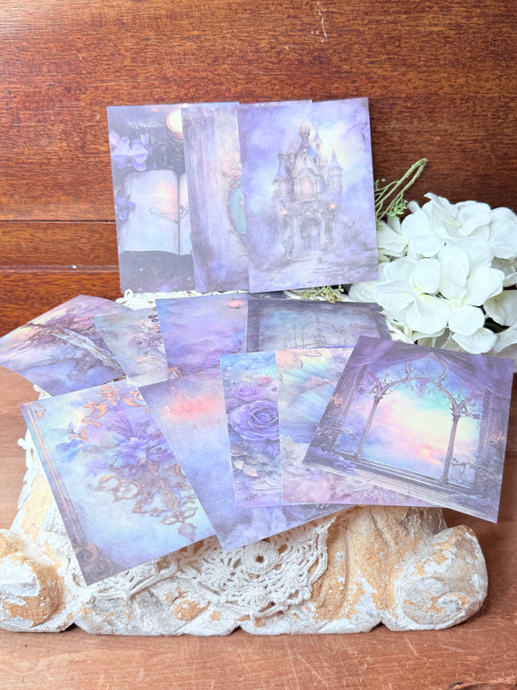 SET OF VINTAGE INSPIRED VICTORIAN EPHEMERA # 6