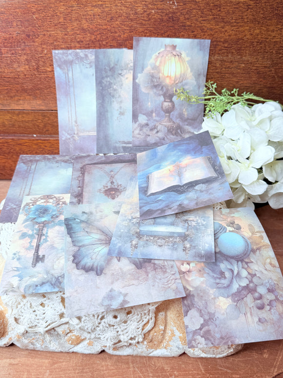 SET OF VINTAGE INSPIRED VICTORIAN EPHEMERA # 3