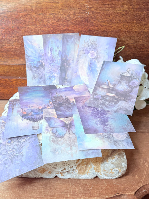 SET OF VINTAGE INSPIRED VICTORIAN EPHEMERA # 5