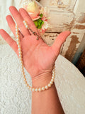 VINTAGE ADJUSTABLE PEARL NECKLACE