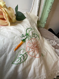 EMBROIDERED SET PILLOWCASES