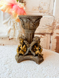 VINTAGE GORGEOUS CHERUB ANGEL CANDLE HOLDER - 2 AVAILABLE