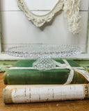 EAPG RARE ANTIQUE CRYSTAL CAKE STAND