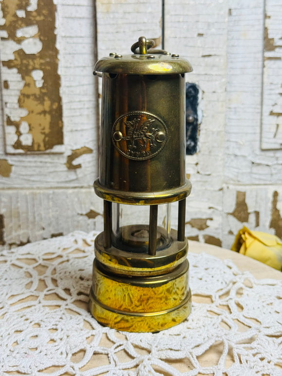 VINTAGE  MUSICAL SOLID BRASS LANTERN