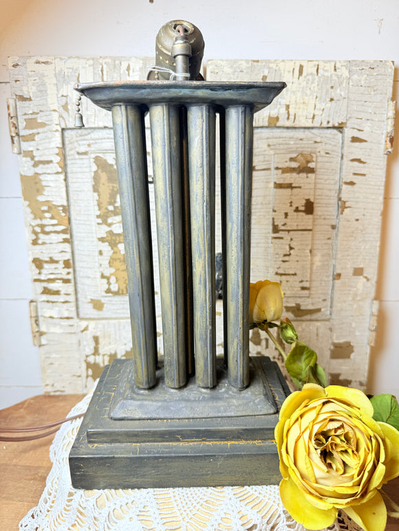 RARE ANTIQUE LARGE CANDLE MOULD - MOLD LAMP