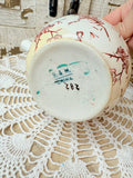 RARE BROWN TRANSFERWARE VINTAGE MARKED PITCHER