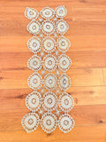 GORGEOUS ANTIQUE CROCHETED RUNNER