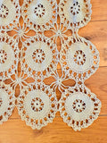 GORGEOUS ANTIQUE CROCHETED RUNNER