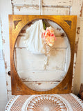 XL WOOD DETAILED FRAME GORGEOUS!!!